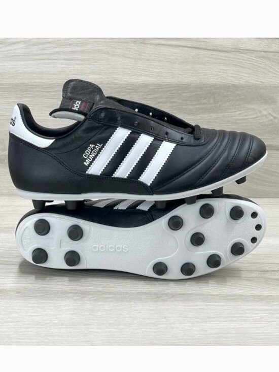 Adidas Copa Mundial New Soccer Cleats Black White 015110 Mens Size 9.5 main image 4